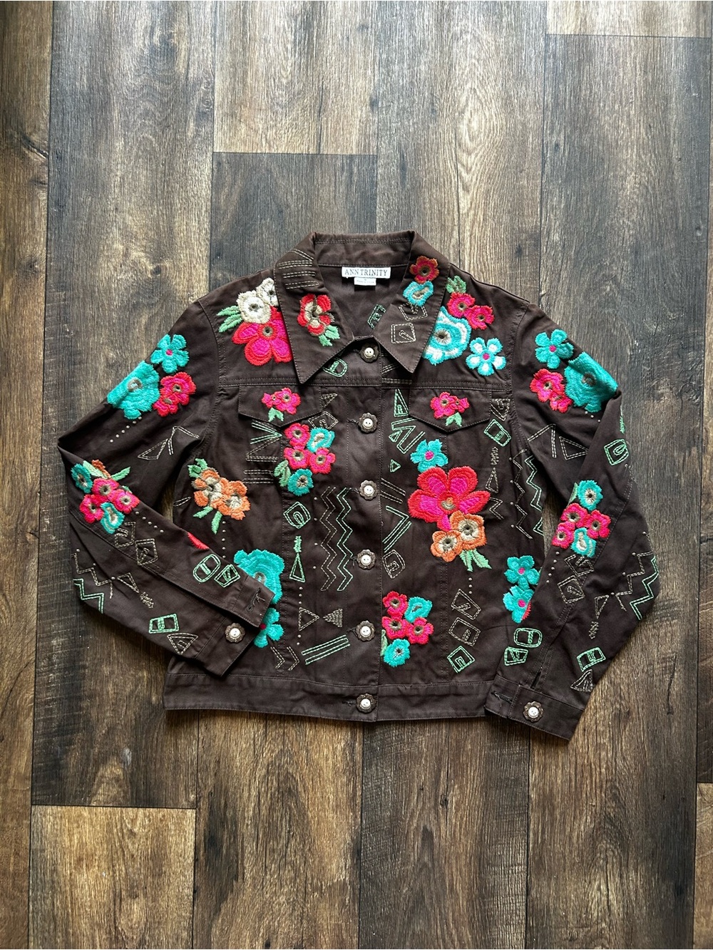 Women’s Embroidered Floral Jacket